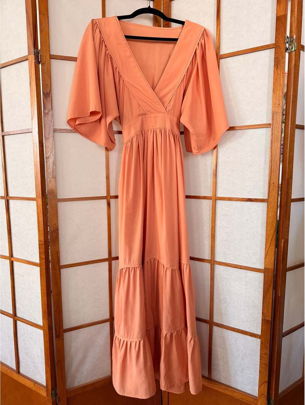 Orange Maxi Dress